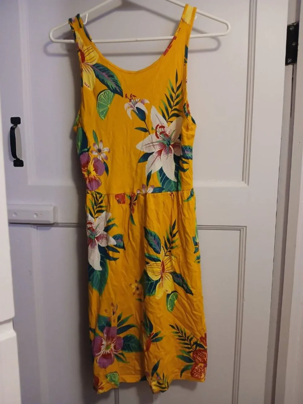 Old Navy XL 14 Yellow Dress